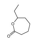 7-乙基-2-氧杂环庚酮 结构式