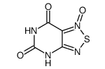 [1,2,5]Thiadiazolo[3,4-d]pyrimidine-5,7(3H,6H)-dione, 1-oxide 结构式