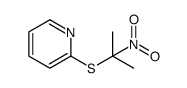 Pyridine,2-[(1-methyl-1-nitroethyl)thio]-(9CI) 结构式