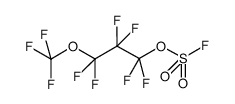 氟磺酸1,1,2,2,3,3-六氟-3-(三氟甲氧基)丙酯 结构式