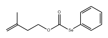 Carbonoselenoic acid, O-(3-methyl-3-buten-1-yl) Se-phenyl ester 结构式