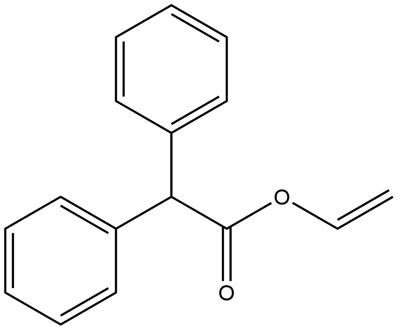 α-苯基苯乙酸乙烯酯 结构式