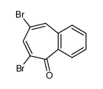 6,8-二溴-5H-苯并环庚烯-5-酮 结构式