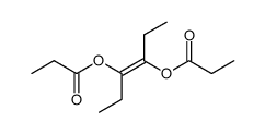 3-Hexene-3,4-diol, dipropanoate, (E)- (9CI) 结构式