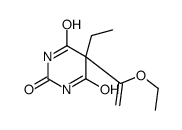 5-(1-Ethoxyvinyl)-5-ethylbarbituric acid 结构式