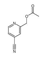 2-乙酰氧基甲基异烟腈 结构式