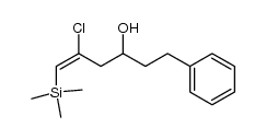 Benzenepropanol, α-[(2E)-2-chloro-3-(trimethylsilyl)-2-propen-1-yl]- 结构式