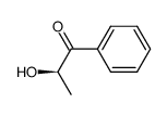 (R)-2-羟基-1-苯基丙-1-酮 结构式