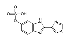 5-羟基噻菌灵硫酸盐 结构式