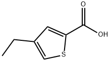 4-乙基-2-噻吩甲酸 结构式