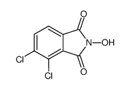 4,5-二氯-2-羟基-1H-异吲哚-1,3(2H)-二酮 结构式