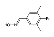 4-Bromo-3,5-dimethylbenzaldehyde oxime 结构式