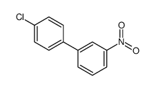 4'-氯-3-硝基-1,1'-联苯 结构式