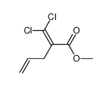 2-(二氯亚甲基)-4-戊烯酸甲酯 结构式