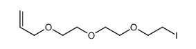 1-Propene, 3-[2-[2-(2-iodoethoxy)ethoxy]ethoxy]- 结构式