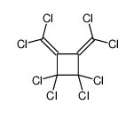1,1,2,2-四氯-3,4-双(二氯亚甲基)环丁烷 结构式