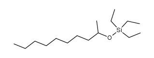 Silane, triethyl[(1-methylnonyl)oxy]- 结构式