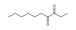 3,4-癸二酮 结构式