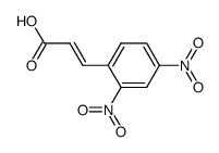 2,4-硝基肉桂酸 结构式