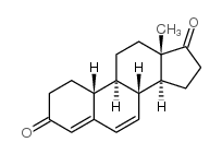 4,6-雌二烯-3,17-二酮 结构式