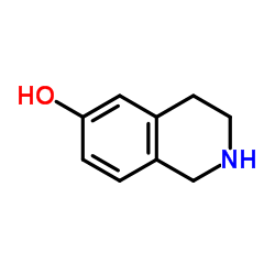 1,2,3,4-四氢异喹啉-6-醇 结构式