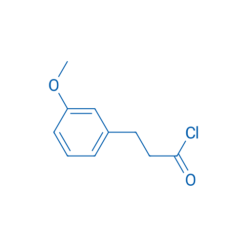 Benzenepropanoyl chloride, 3-methoxy- 结构式