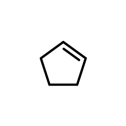 环戊烯 结构式