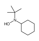 N-叔丁基-N-环己基羟胺 结构式