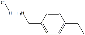 4-乙基苄胺盐酸盐 结构式