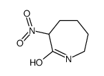 3-硝基六氢-2H-氮杂卓-2-酮 结构式