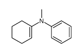 N-(1-Cyclohexenyl)-N-methylaniline 结构式