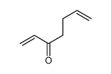 1,6-庚二烯-3-酮 结构式
