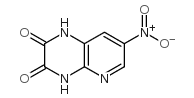 7-Nitro-1,4-dihydro-pyrido[2,3-b]pyrazine-2,3-dione 结构式