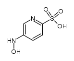 5-羟氨基吡啶-2-磺酸 结构式