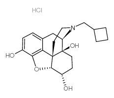 纳布啡盐酸盐水合物 结构式