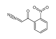 Ethanone, 2-diazo-1-(2-nitrophenyl)- 结构式