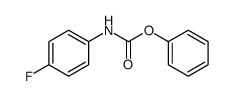 苯基(4-氟苯基)氨基甲酸酯 结构式
