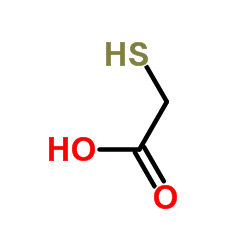 巯基乙酸 结构式