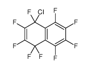 1-氯-1,2,3,4,4,5,6,7,8-九氟-1,4-二氢萘 结构式