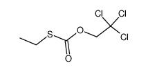 硫代碳酸 S-乙基-O-(2,2,2-三氯乙基)酯 结构式