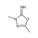 3,5-二甲基-1,3,4-恶二唑-2(3H)-亚胺 结构式