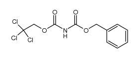 Imidodicarbonic acid, phenylmethyl ester, (2,2,2-trichloroethyl) ester 结构式