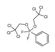 Phosphorane, difluorophenylbis(2,2,2-trichloroethoxy)- (9CI) 结构式