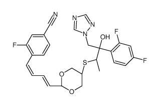 恩倍康唑 结构式