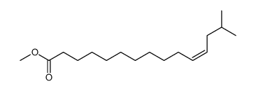 11-Pentadecenoic acid, 14-methyl-, methyl ester, (Z)- (9CI) 结构式
