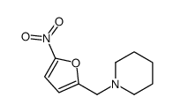 Piperidine, 1-[(5-nitro-2-furanyl)methyl]- 结构式