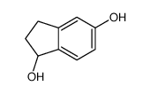 2,3-二氢-1H-茚-1,5-二醇 结构式