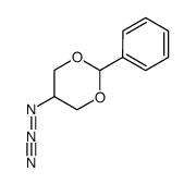 5-叠氮基-2-苯基-1,3-二氧六环 结构式