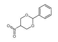5-硝基-2-苯基-1,3-二氧六环 结构式