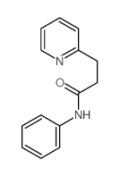 2-Pyridinepropanamide, N-phenyl- 结构式